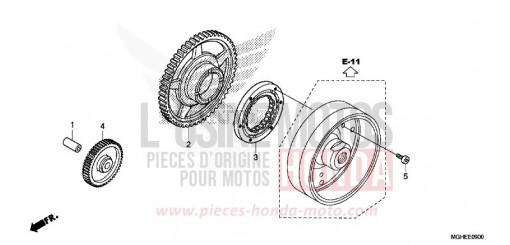 STARTING CLUTCH VFR1200XDE de 2014